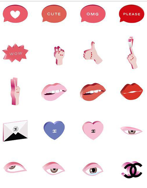 Chanel Emojis