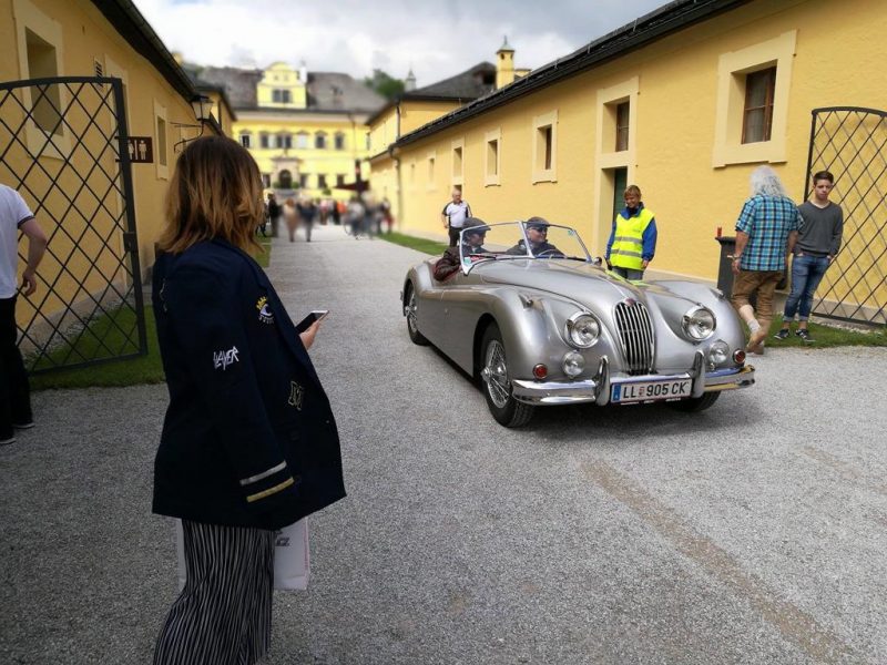 Gaisbergrennen für historische Automobile, Schloss Hellbrunn