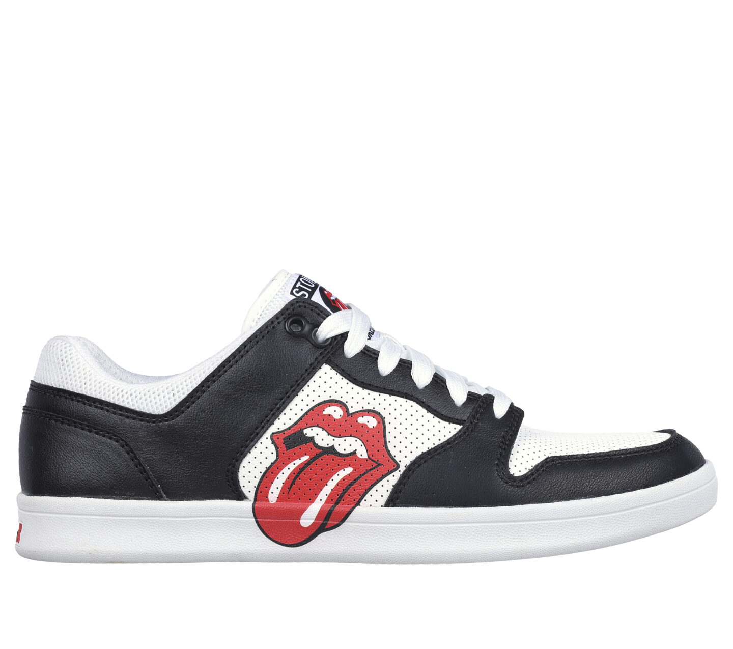 SKECHERS X THE ROLLING STONES: CLASSIC CUP – EURO LICK 210745 BKW