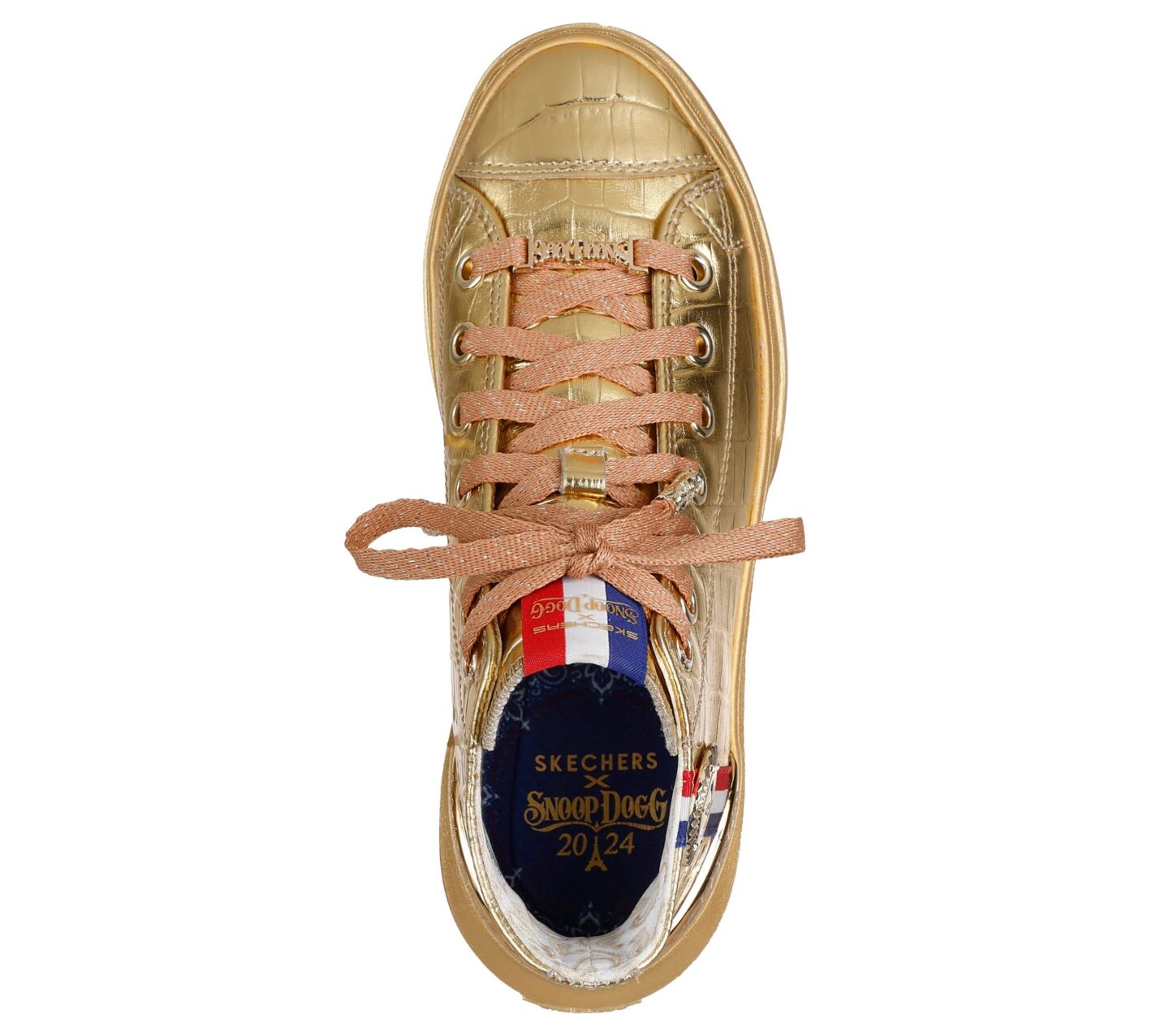 WOMEN SKECHERS x SNOOP DOGG: SNOOP ONE – GOLD MEDAL SNOOP