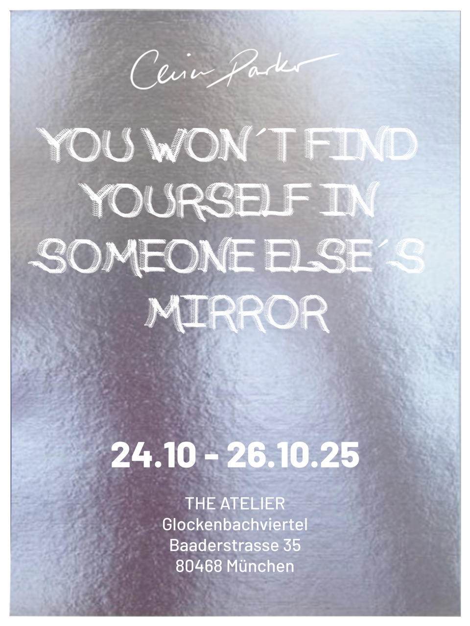 Reflection Dreams — Cevin Parker’s New Exhibition in Munich