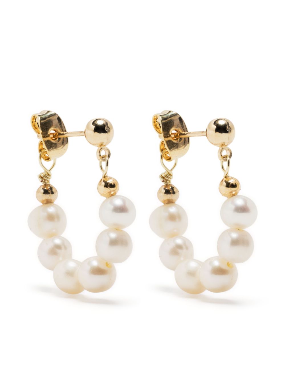 HZMER Jewellery pearl drop earrings