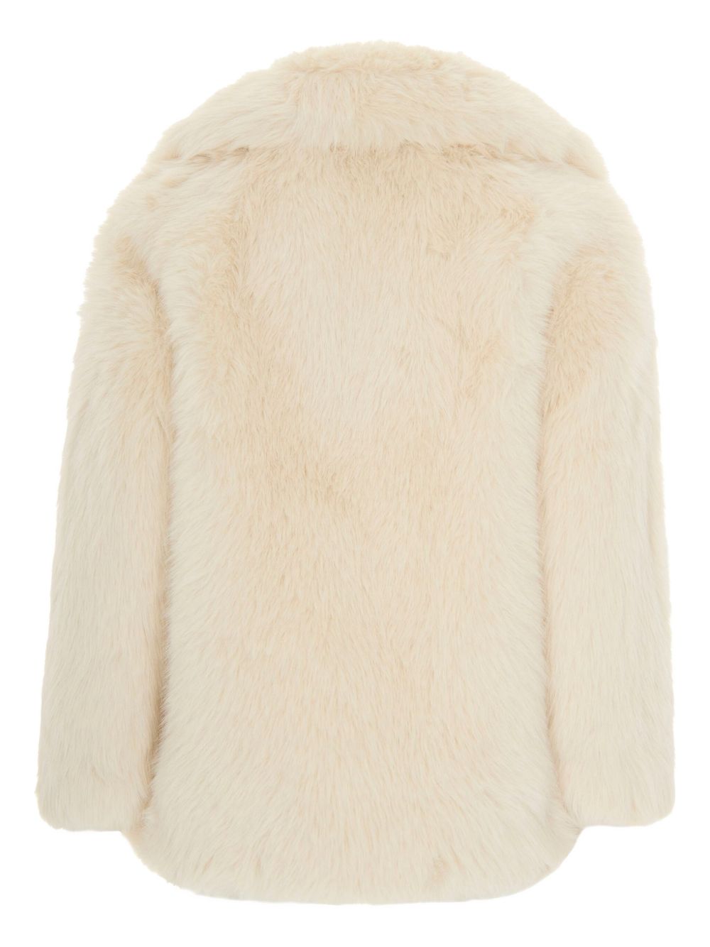 LIU JO faux-fur collar coat