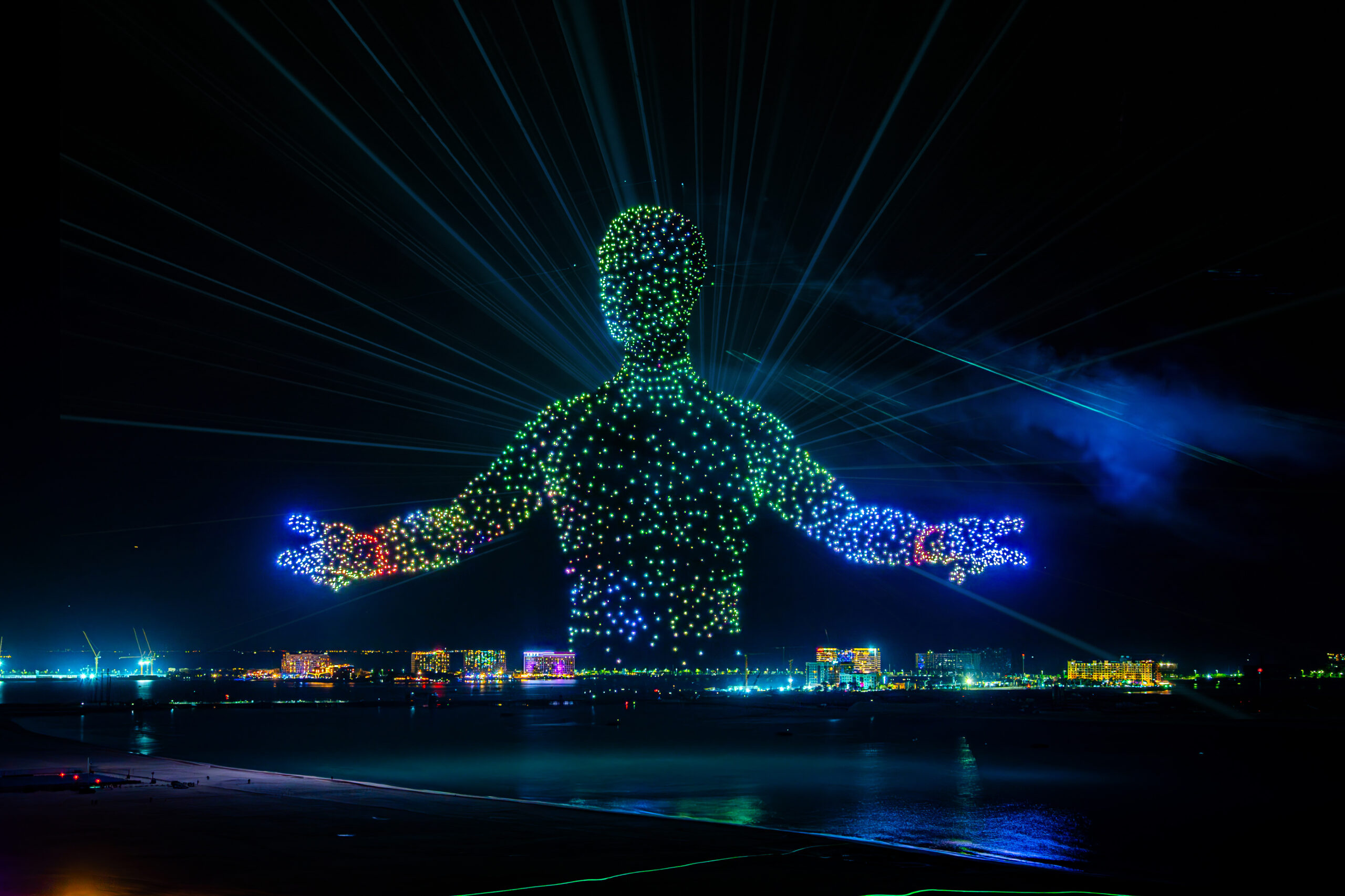 Ras Al Khaimah New Year’s Eve drone show and fireworks