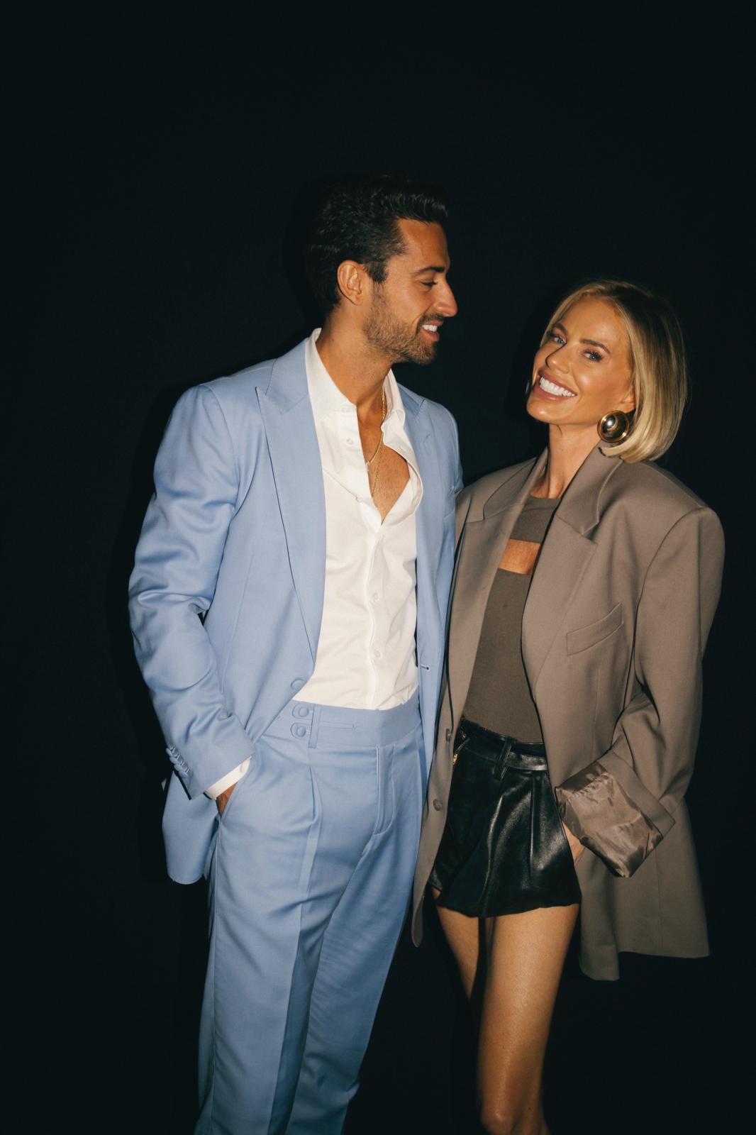 Caroline Stanbury and Sergio