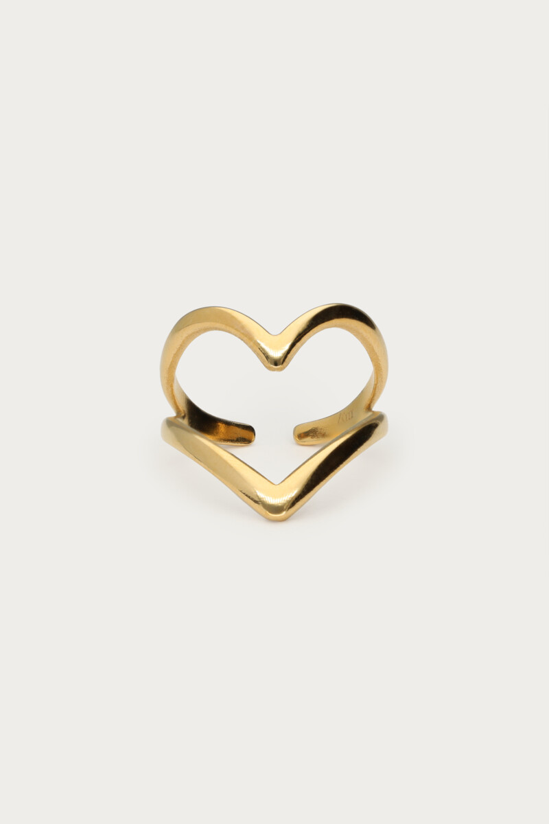 My Jewellery statement heart ring