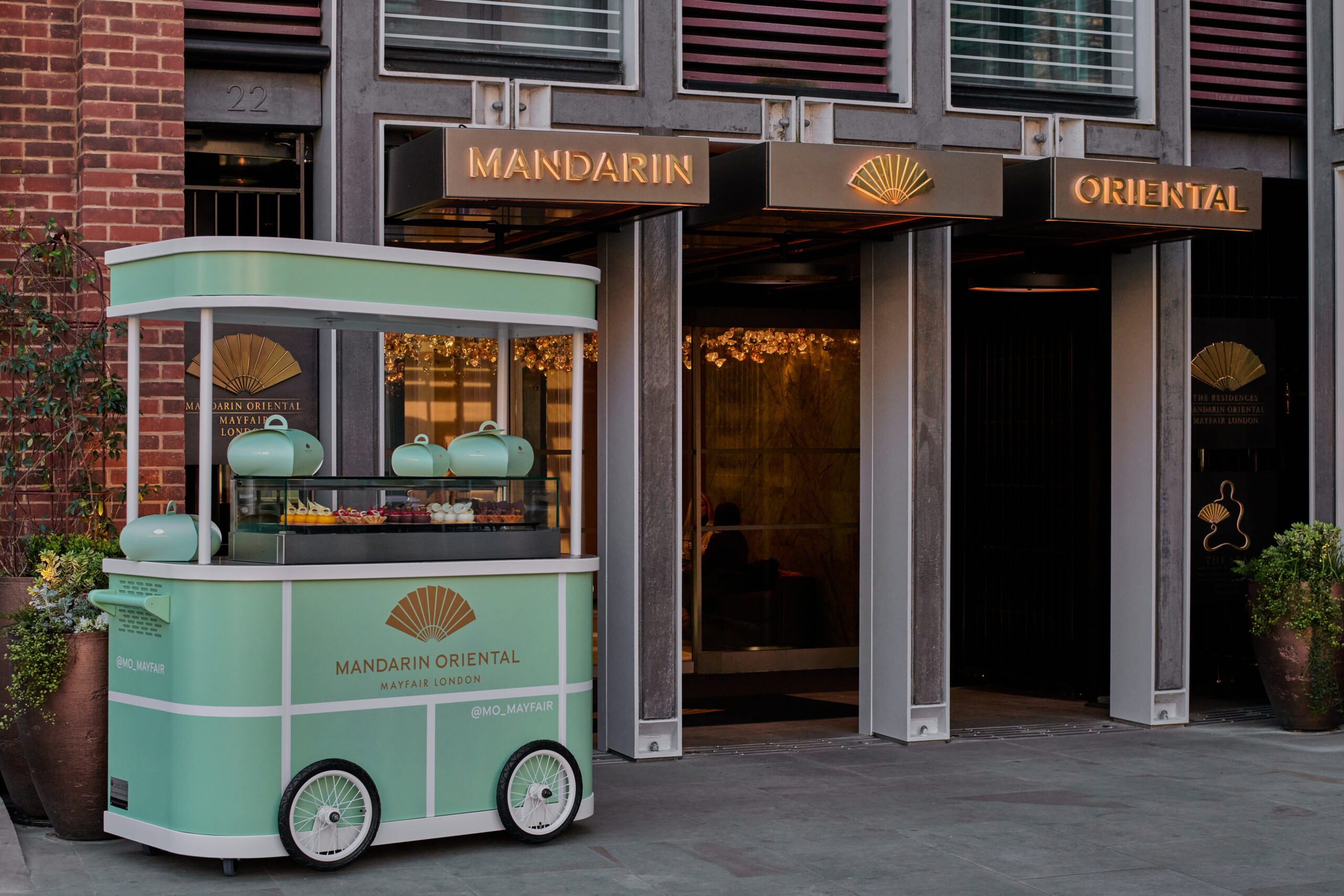 Seasonal cakes at Mandarin Oriental Mayfair London