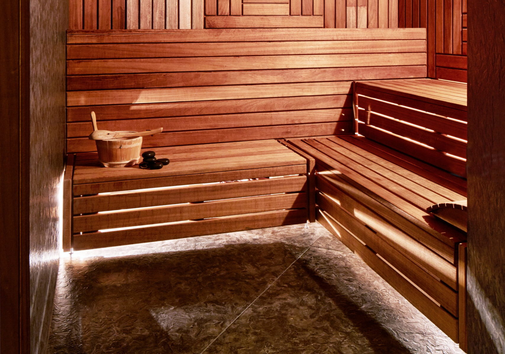 Armani Spa sauna