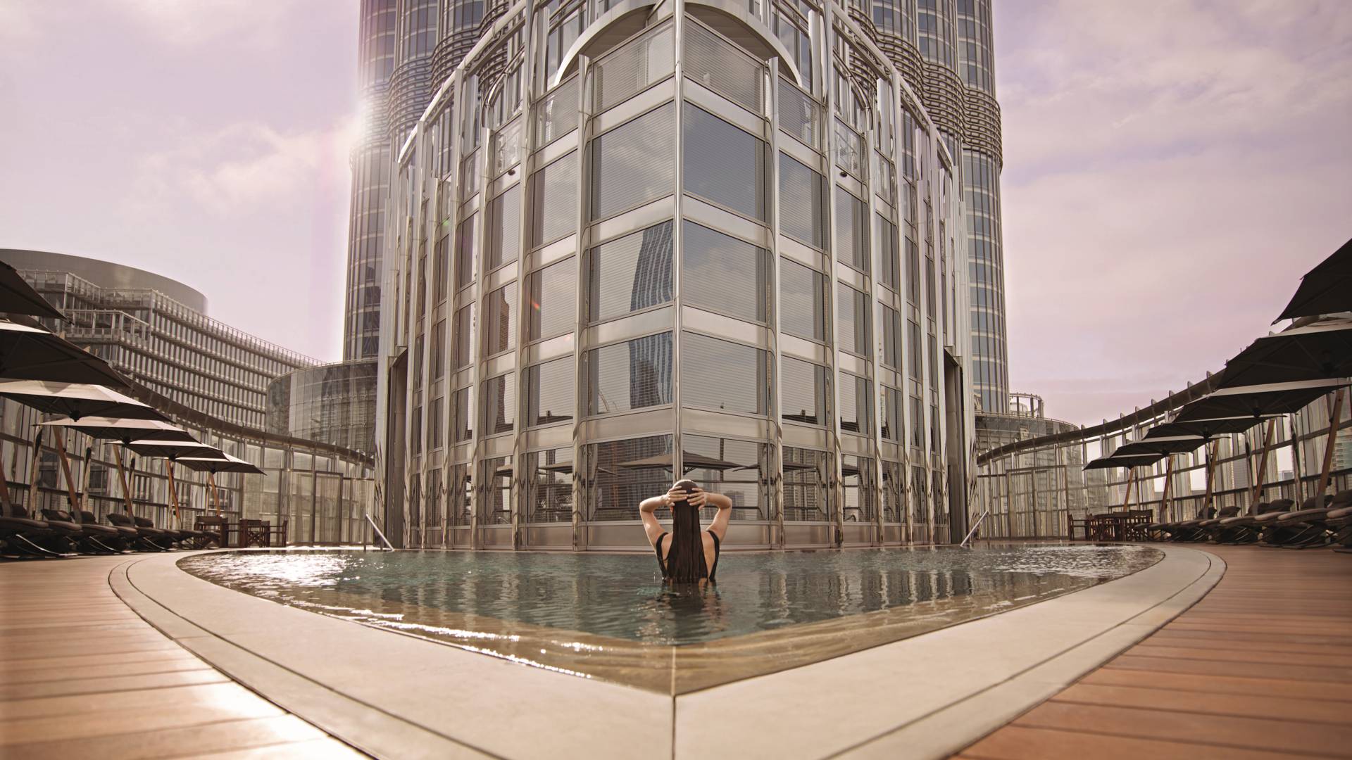 Armani Hotel Dubai pool