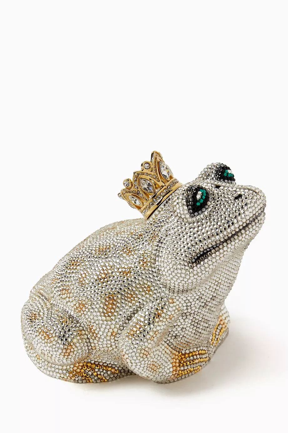 Judith Leiber Frog Crystal Clutch