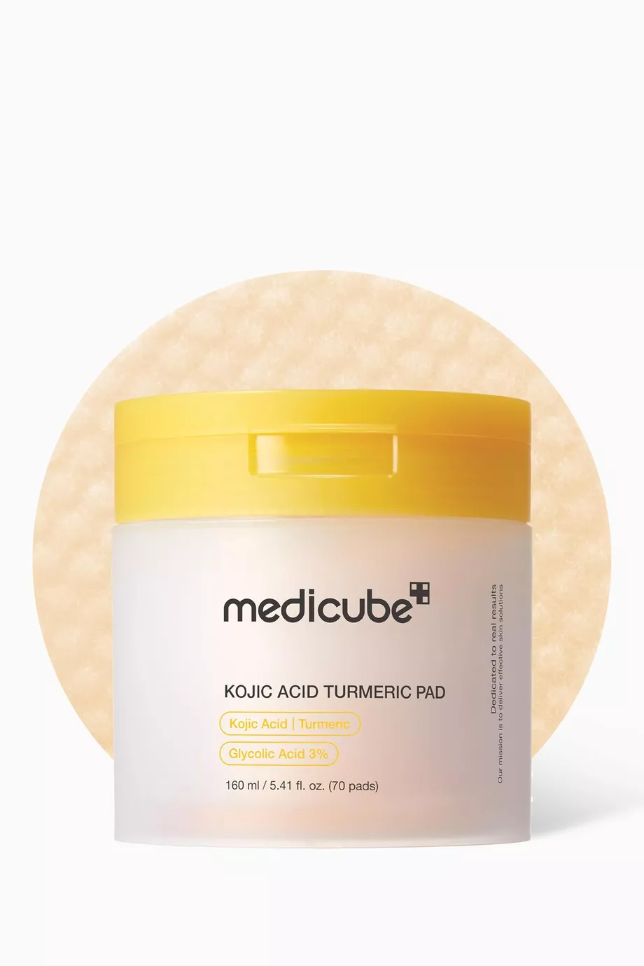 Medicube Kojic Acid Turmeric Clarifying Toner Pads