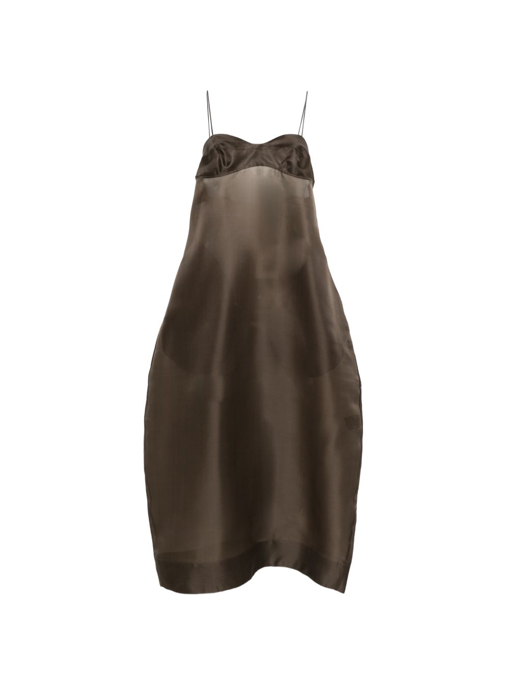 Rohe sheer bustier midi dress