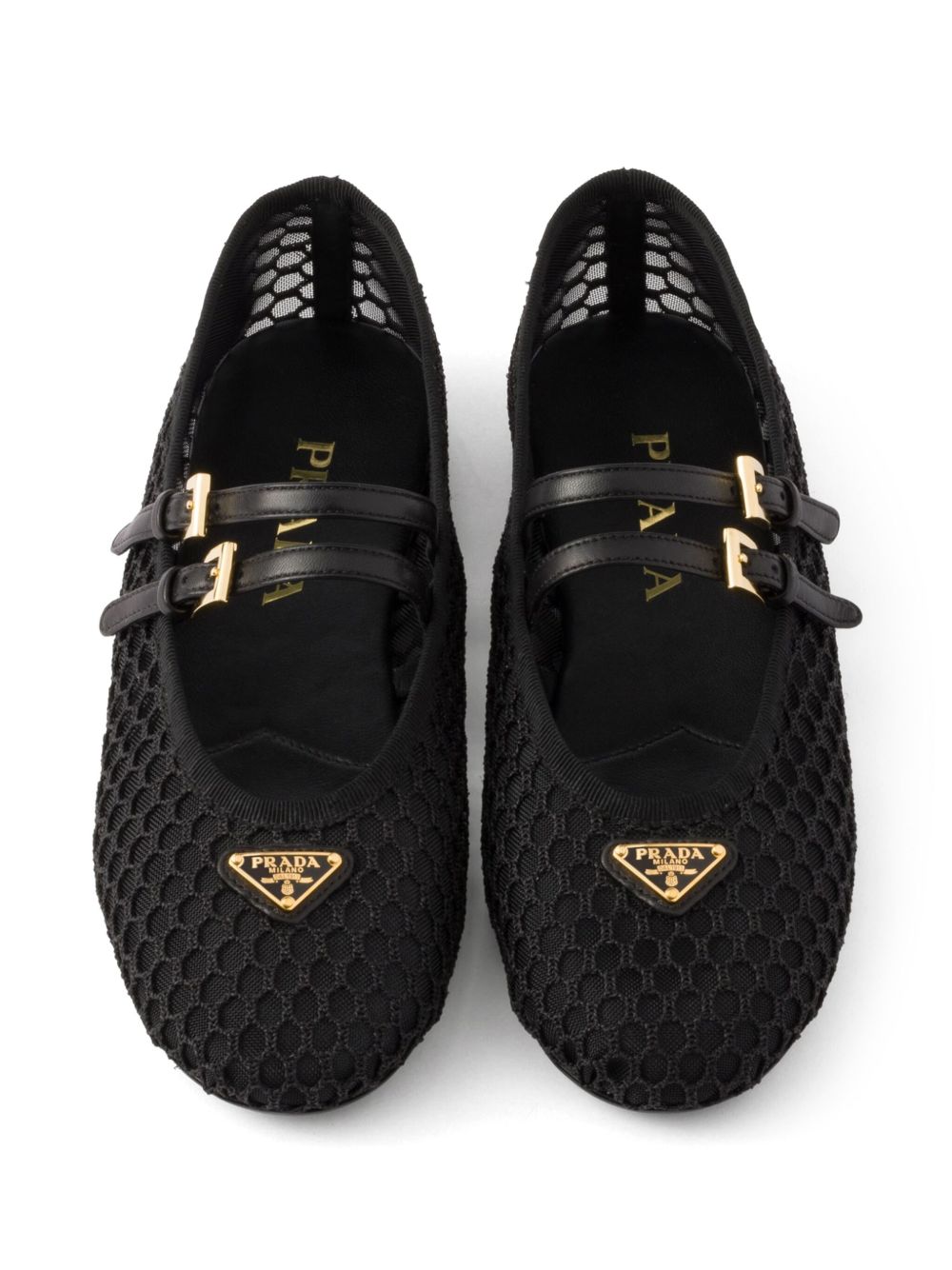Prada Mesh Ballerinas
