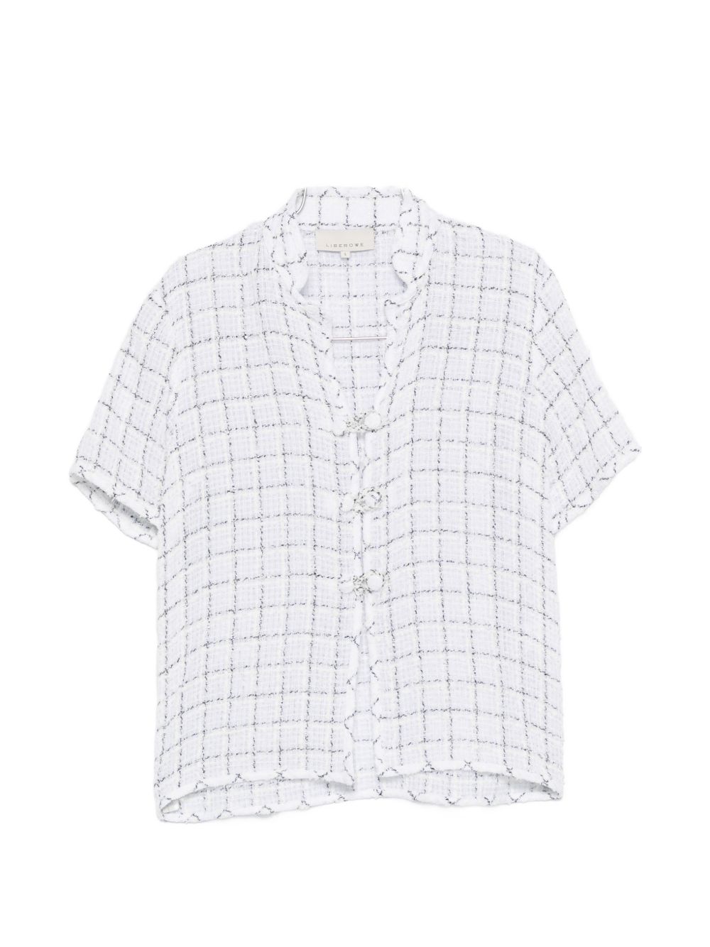 LIBEROWE check-pattern shirt