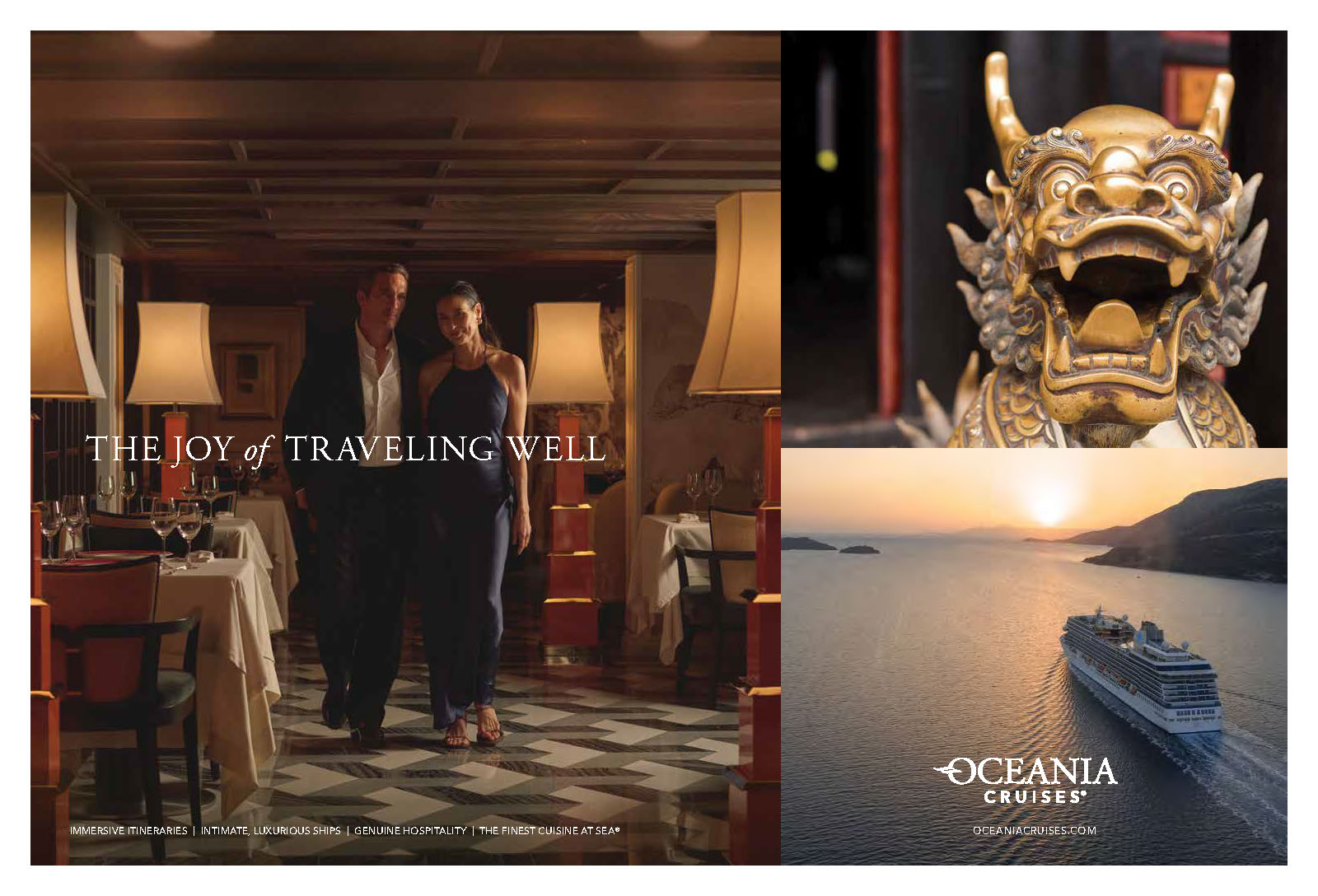 Oceania Aurelia luxury world exploration