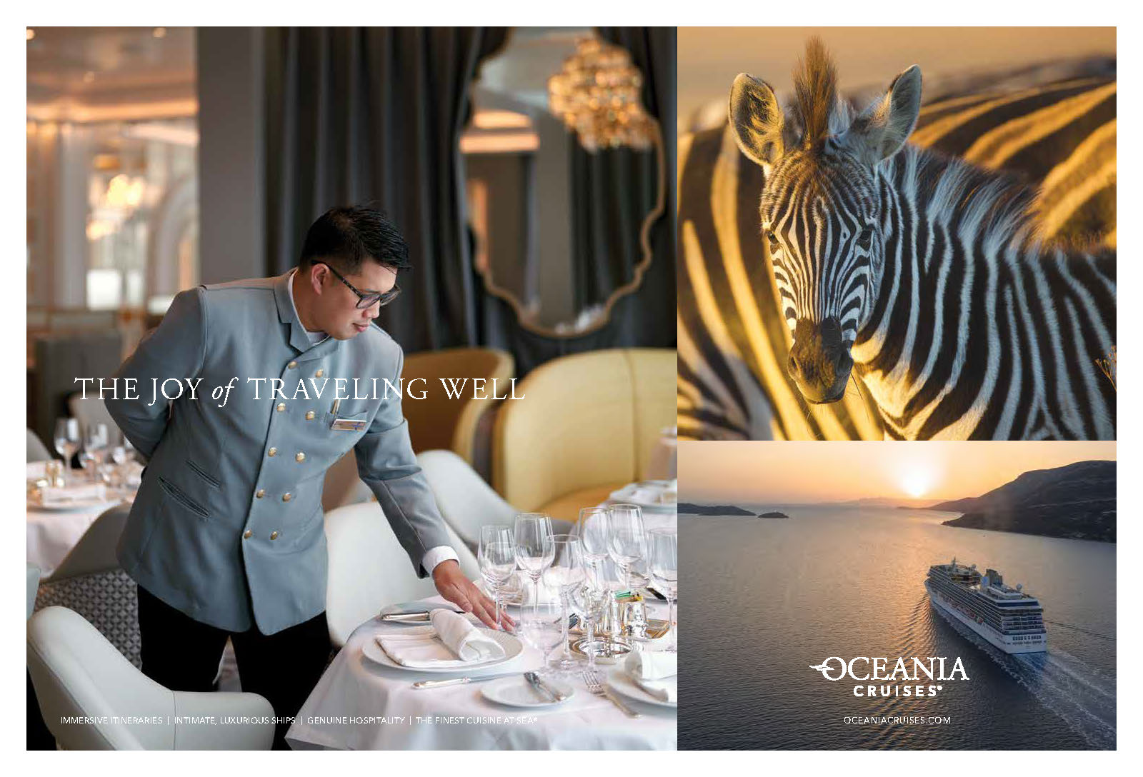 Luxury culinary experiences on Oceania Cruises
