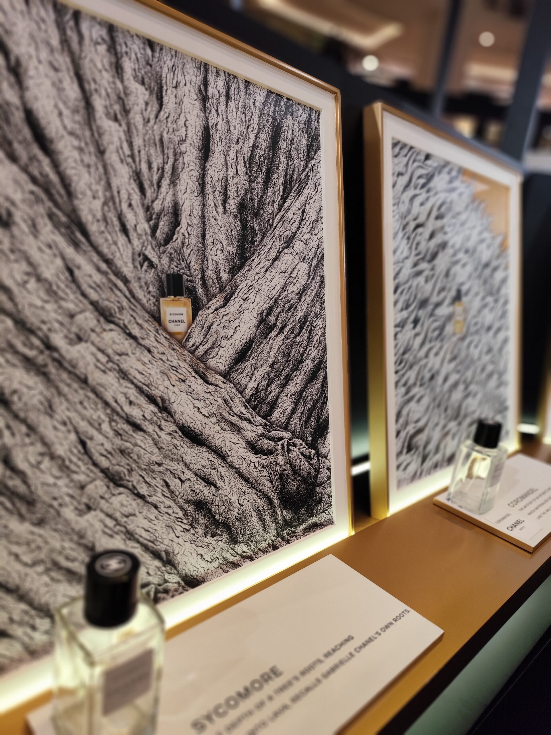Chanel Les Exclusifs artwork installation in Dubai