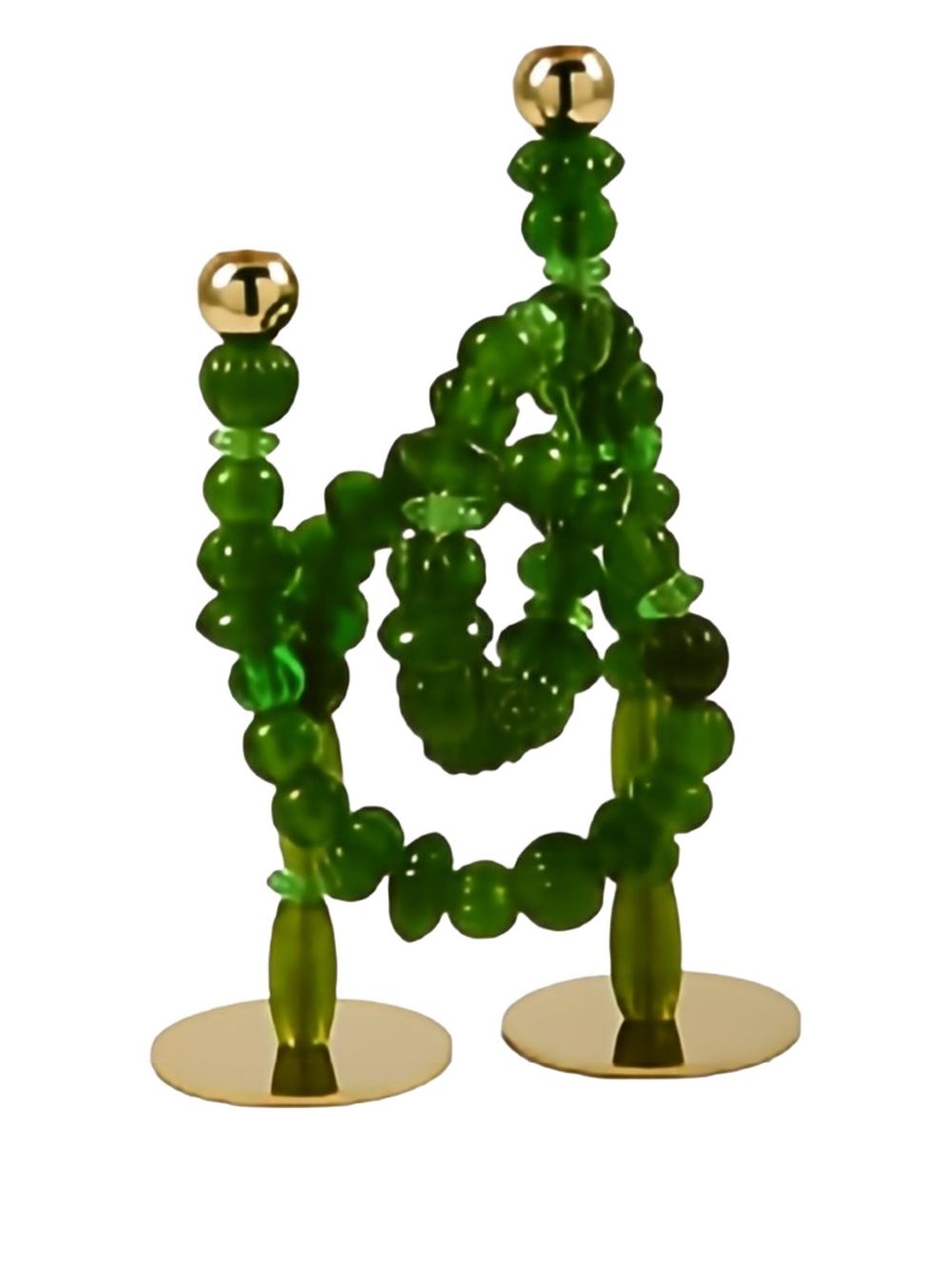 POLSPOTTEN Beaded Candle Holder