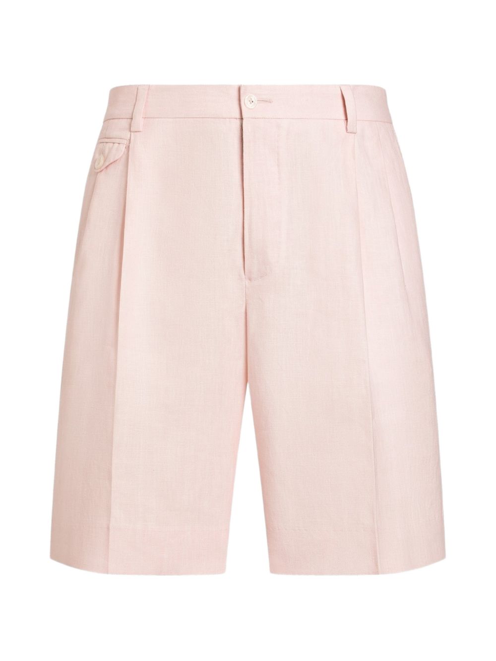 Dolce & Gabbana linen Bermuda shorts