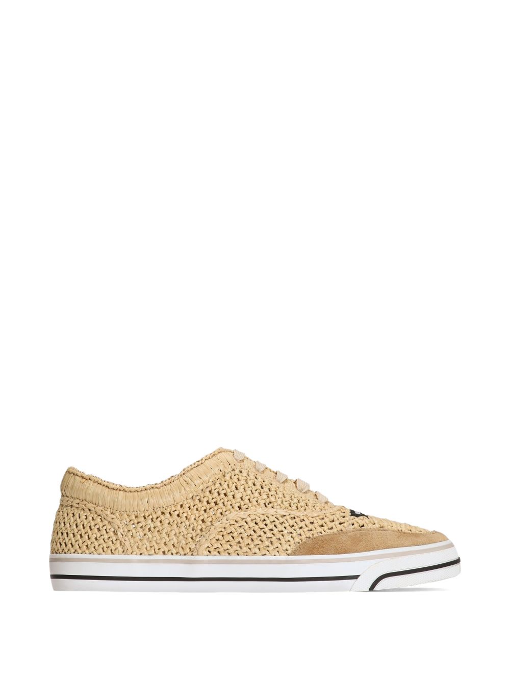 Dolce & Gabbana raffia deck shoes