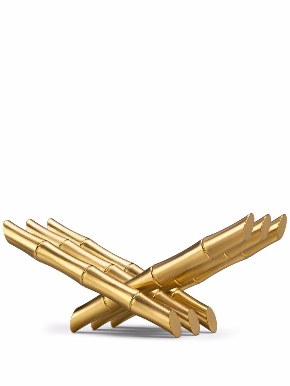 L’Objet 24kt Bamboo Gold Bookstand