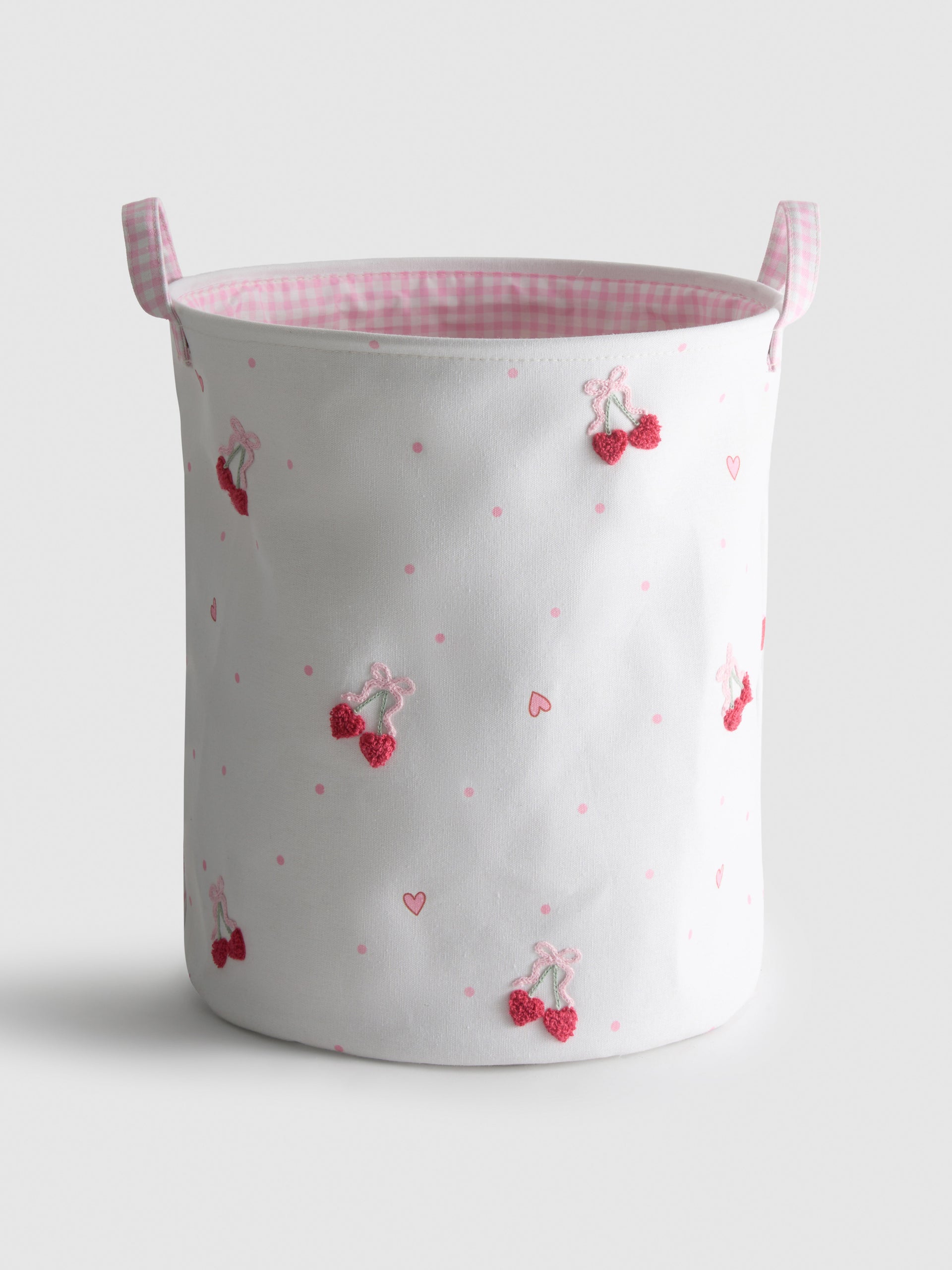 Tufted Cherry Laundry Basket Primark Middle East AED 40