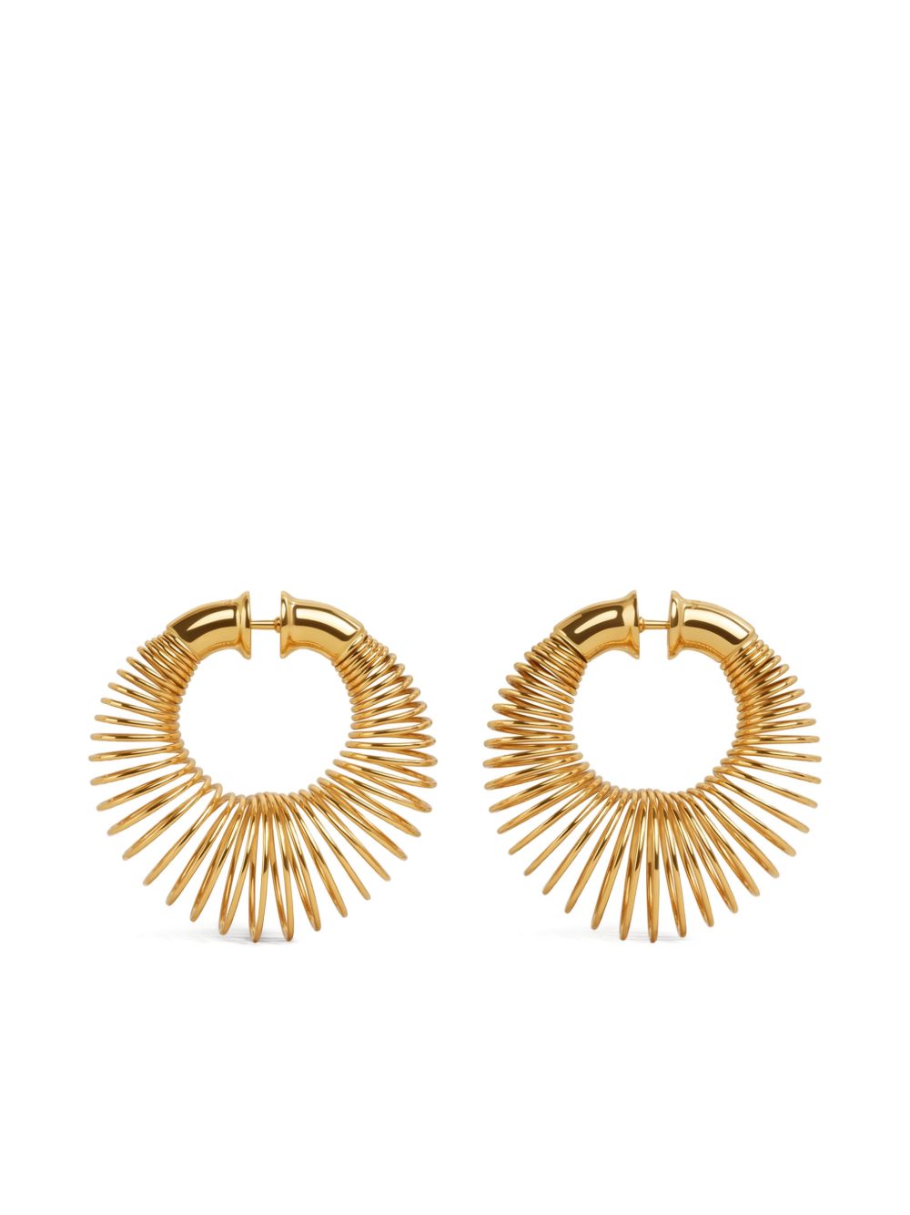 Alaïa Spiral Hoop Earrings