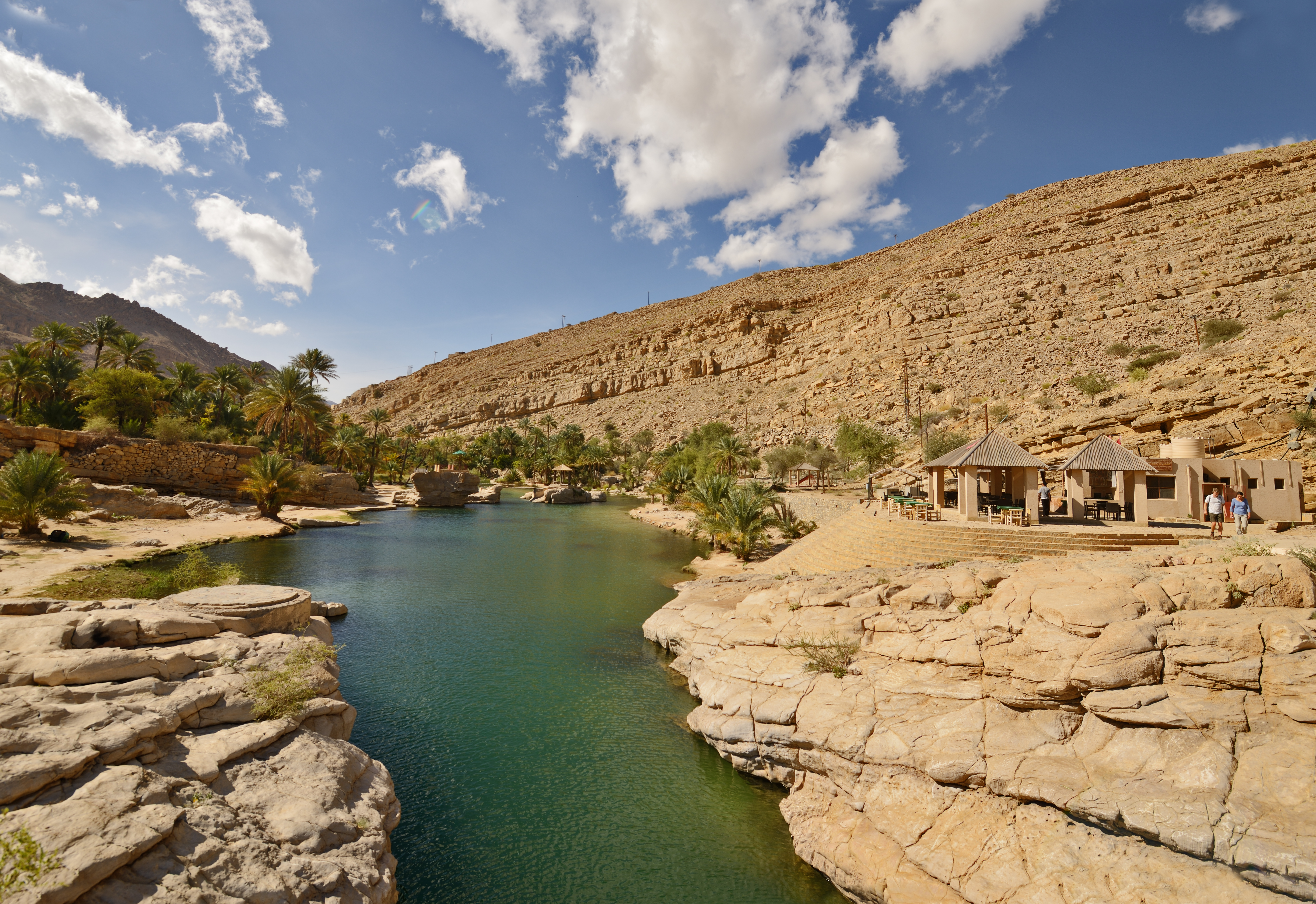 Wadi Bani Khalid and the natural landscape of Oman