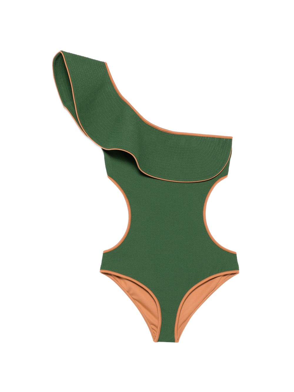 Dolce&Gabbana One-Shoulder Swimsuit