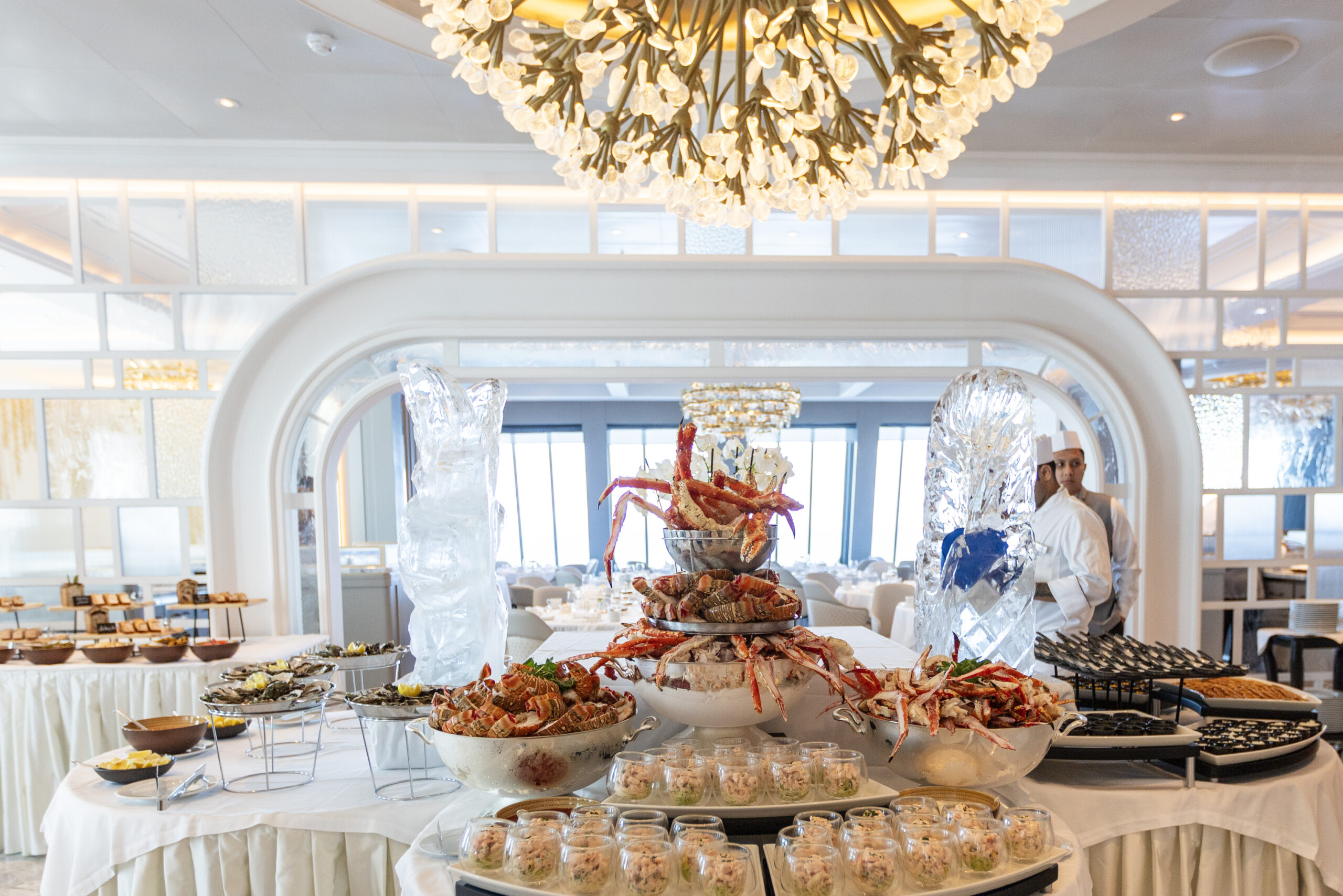 Oceania Cruises gala brunch specialty cruise experience