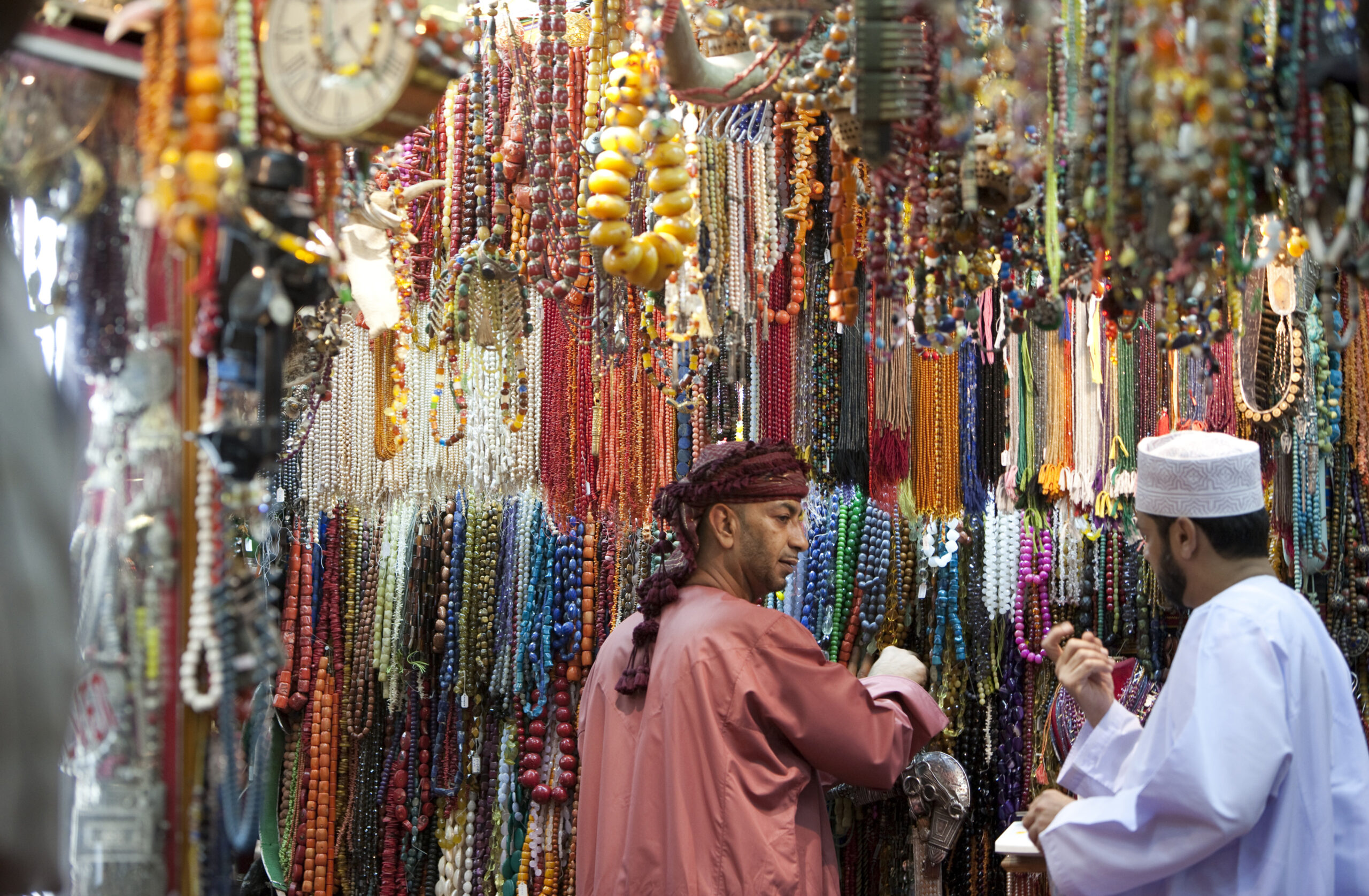 Life around Muttrah Souq in Muscat Oman