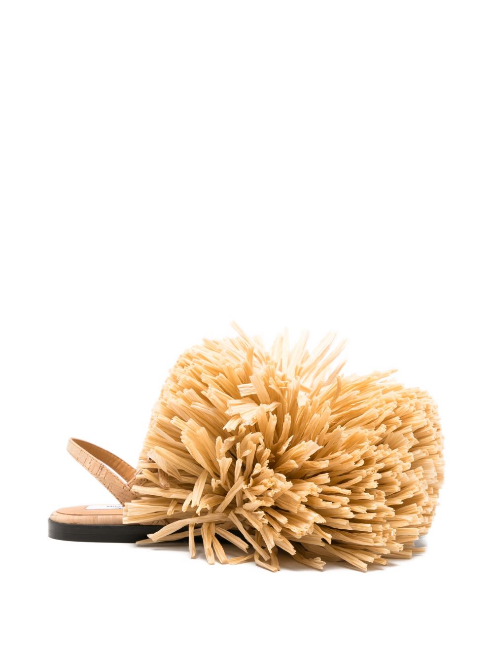Moschino Pom-Pom Slingback Sandals