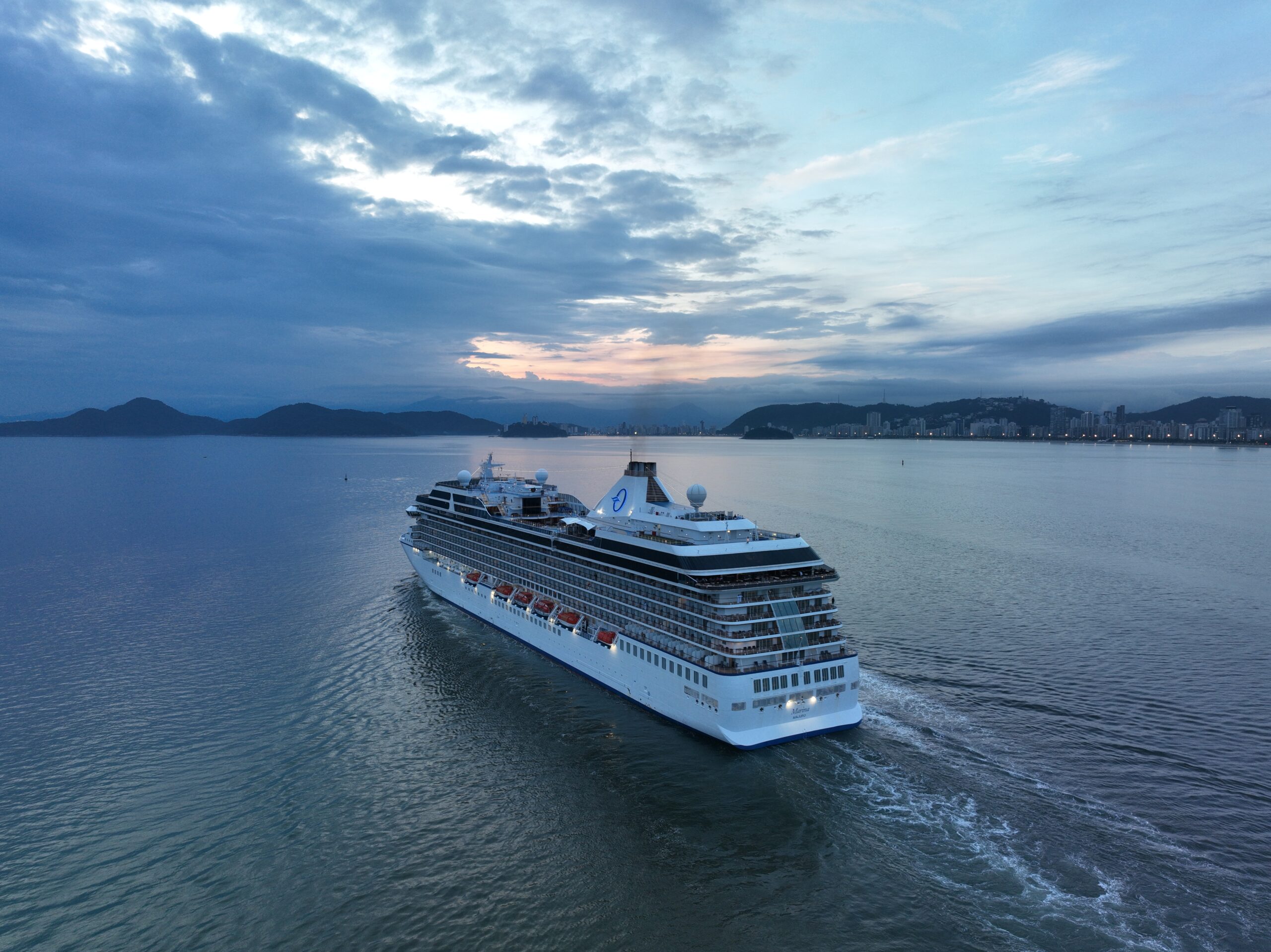Oceania Marina luxury cruise ship exterior