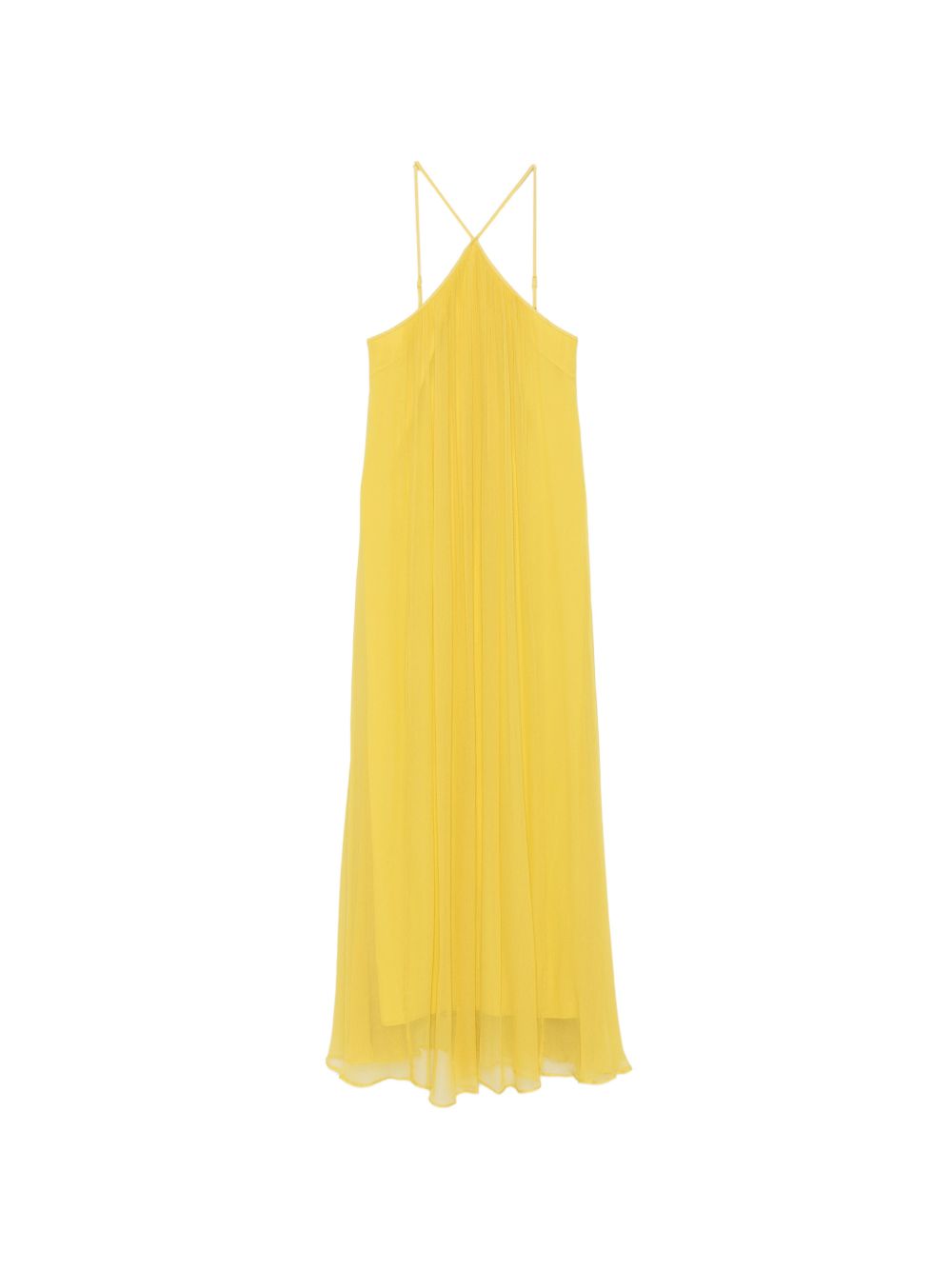 STAUD Dasha Halterneck Maxi Dress