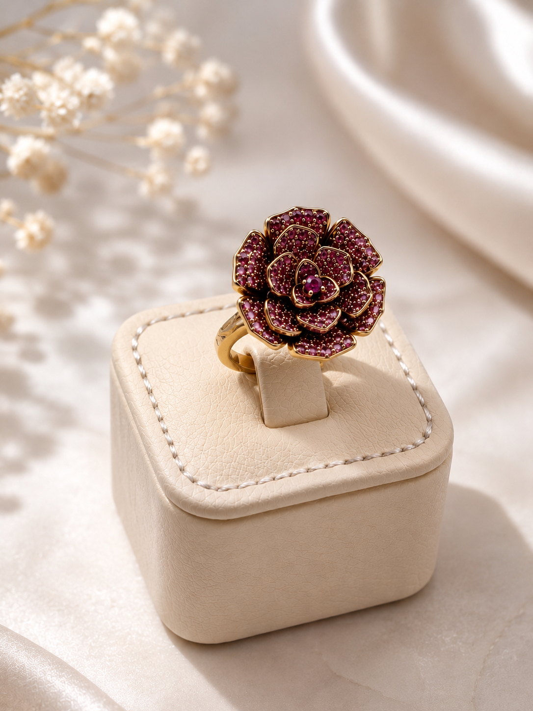 DTOPAZ gemstone ring