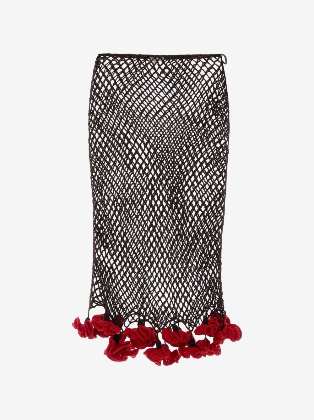 Alaïa floral crochet midi skirt in the TBM Dubai luxury fashion edit