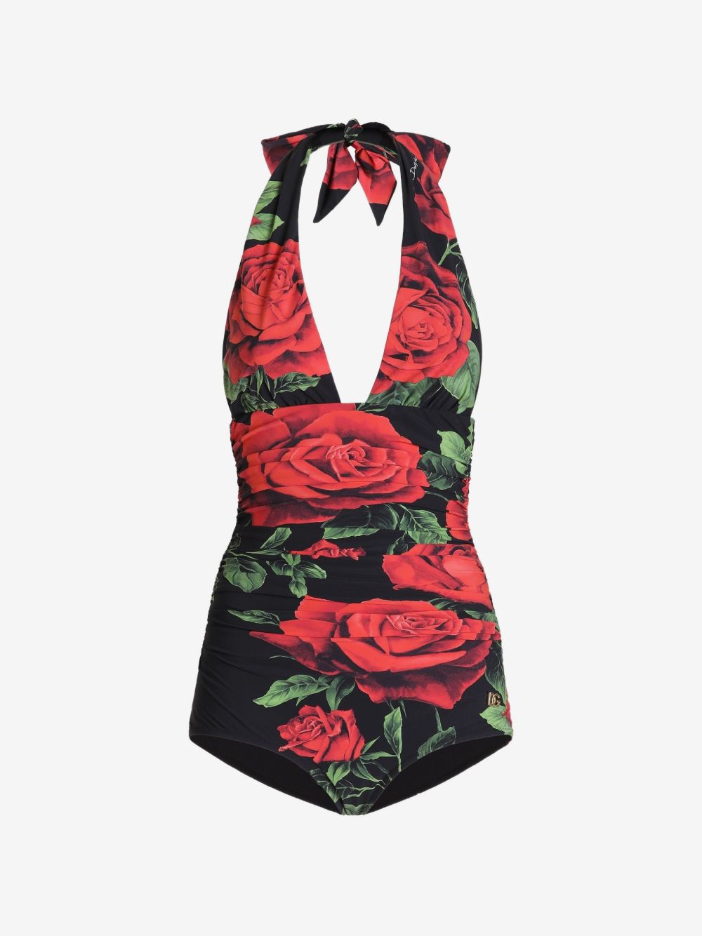 Dolce and Gabbana rose print swimsuit luxury swimwear 2026