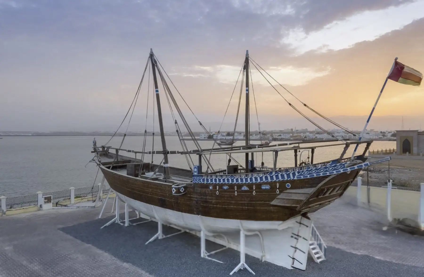 Traditional dhow building in Sur Oman