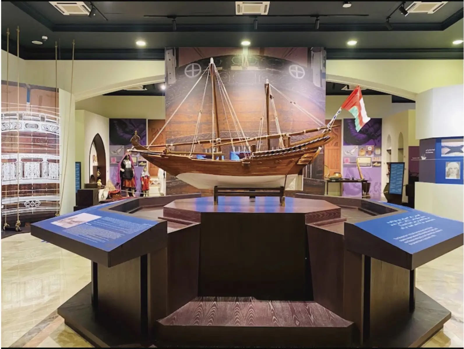 Wooden dhow craftsmanship in Sur Oman