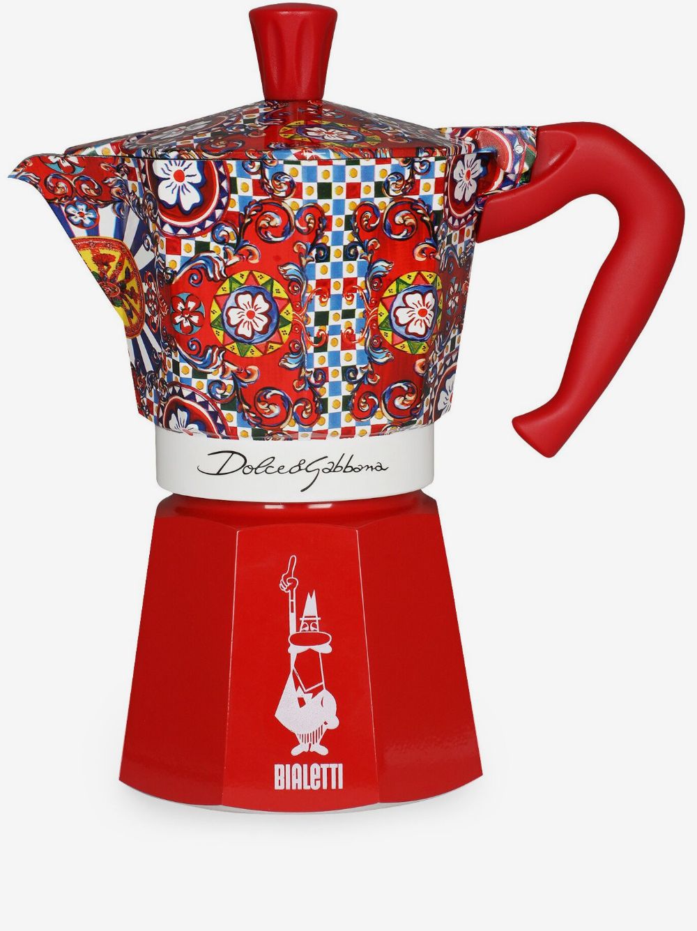 Dolce and Gabbana Moka espresso maker colourful Italian kitchen design