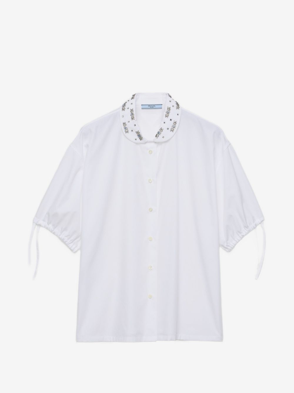 Prada white poplin shirt selected for the TBM September luxury fashion edit