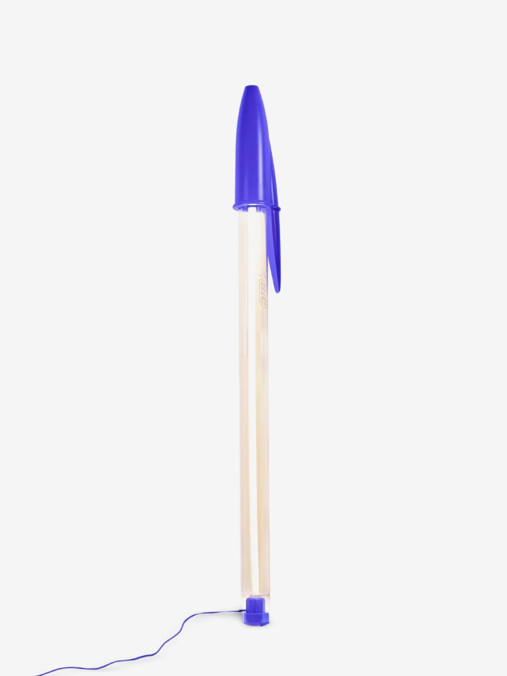 Seletti x BIC pen floor lamp statement lighting contemporary interior
