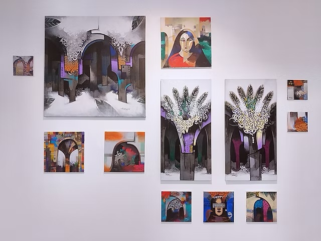 Contemporary Omani art at Stal Gallery Muscat