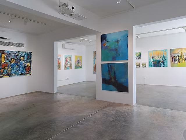 Stal Gallery contemporary art exhibition in Muscat Oman