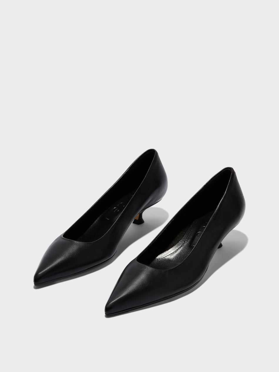 AEYDE Cari Point-Toe Pumps — product and styling photograph 3