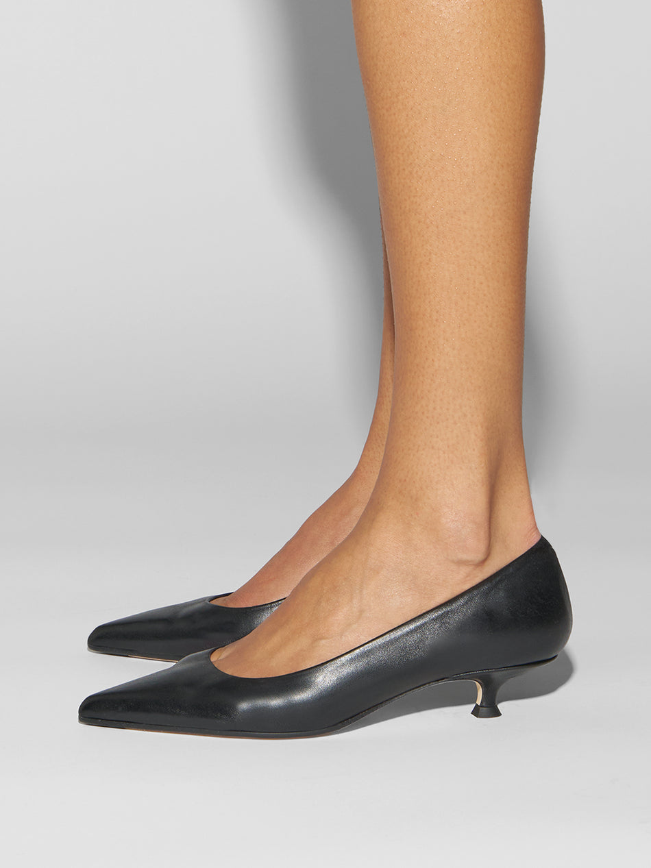 AEYDE Cari Point-Toe Pumps — product and styling photograph 6
