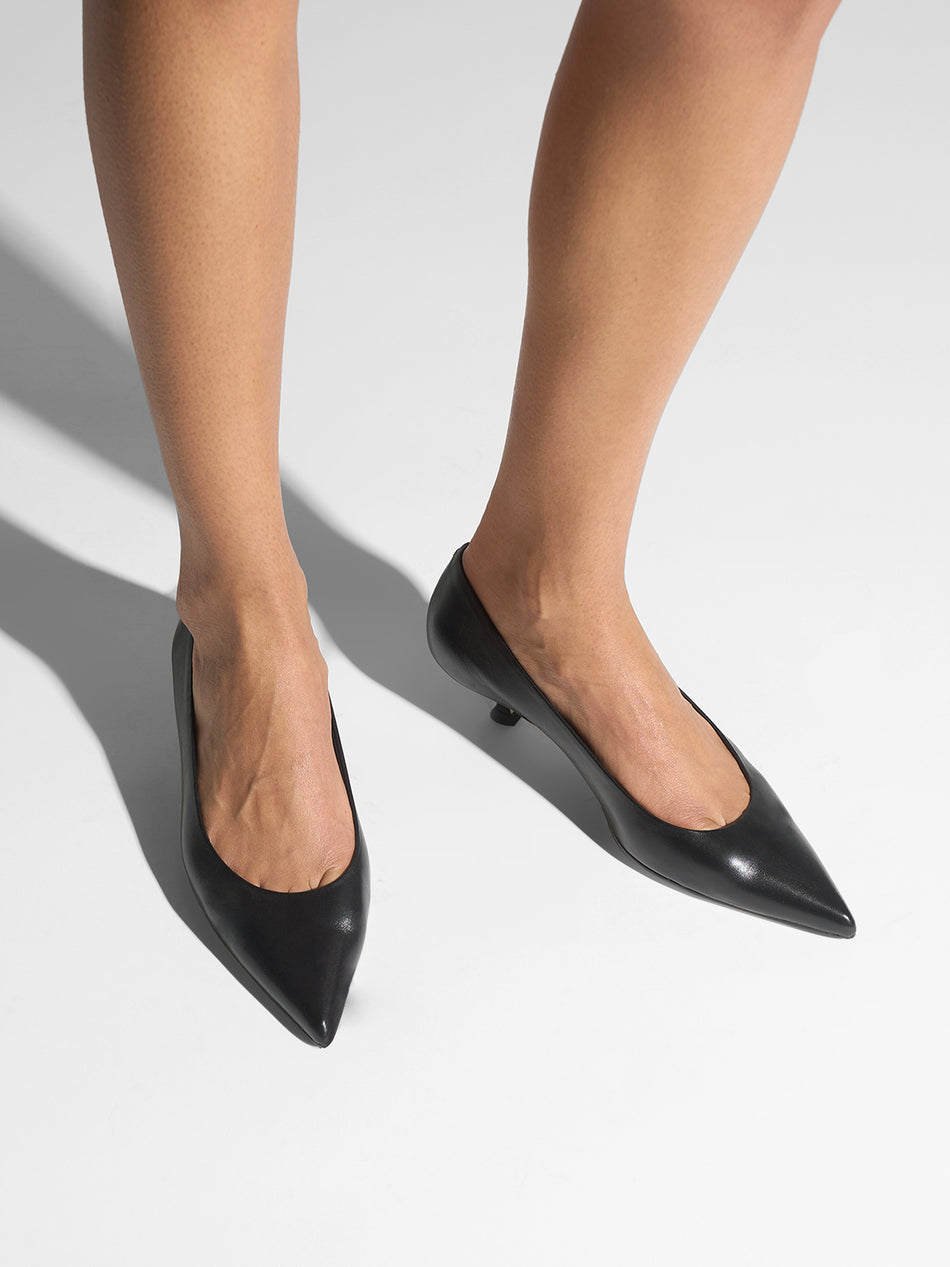 AEYDE Cari Point-Toe Pumps — product and styling photograph 2