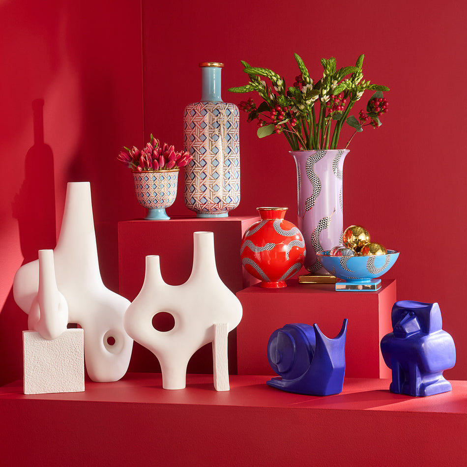 JONATHAN ADLER Eden Round Vase — product and styling photograph 5