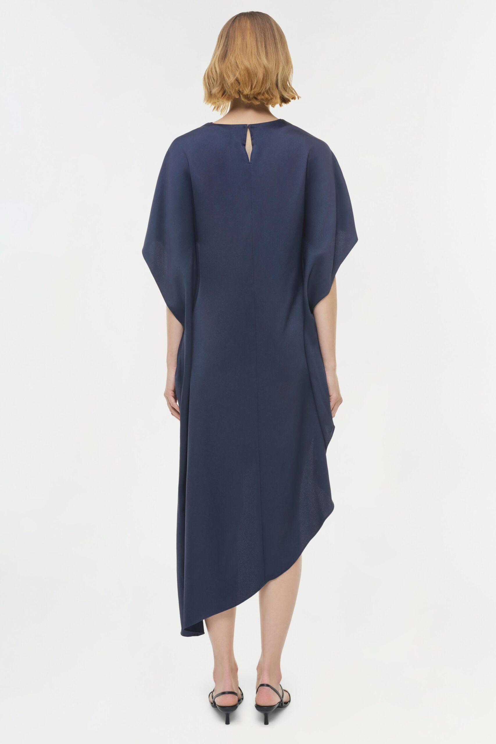 SIMKHAI Sadia Asymmetric Mini Dress — product and styling photograph 5